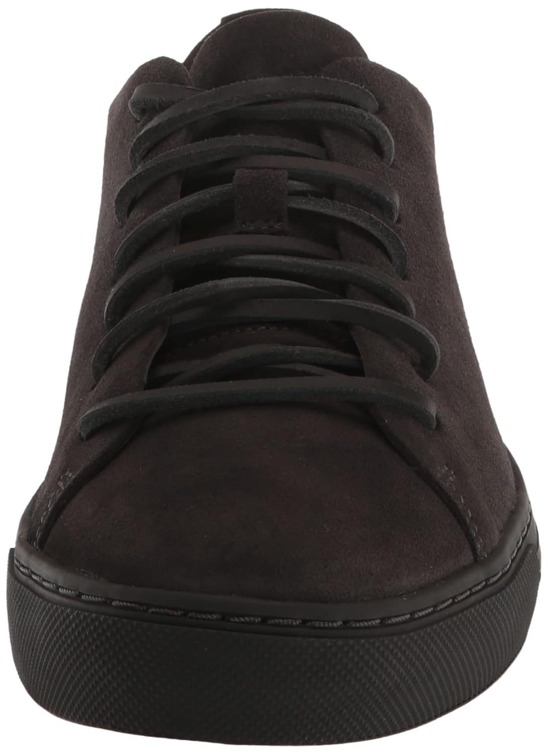 Graphite Genuine Leather and Suede Men's Lace-up Sneakers
