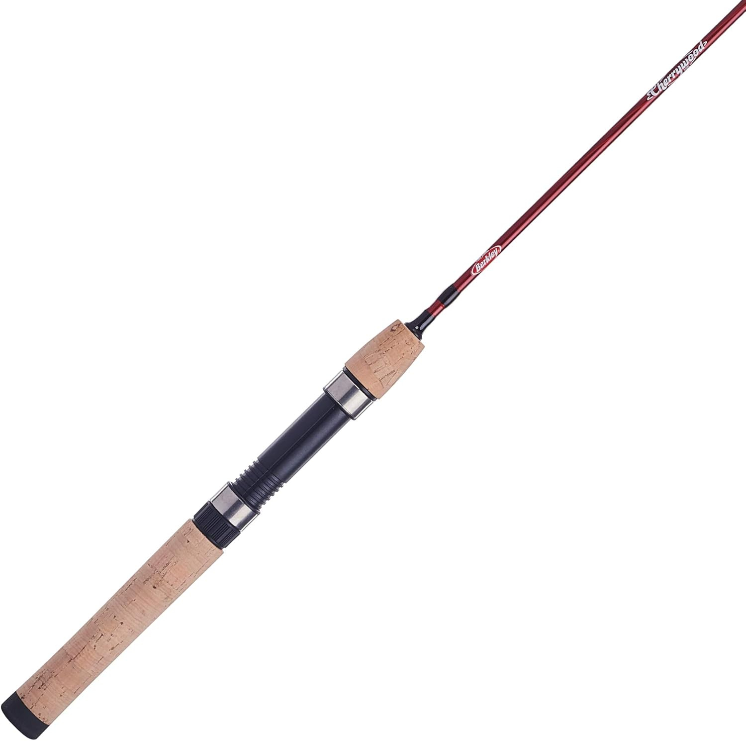 Berkley 5’6” Cherrywood HD Spinning Rod, Two Piece Spinning Rod