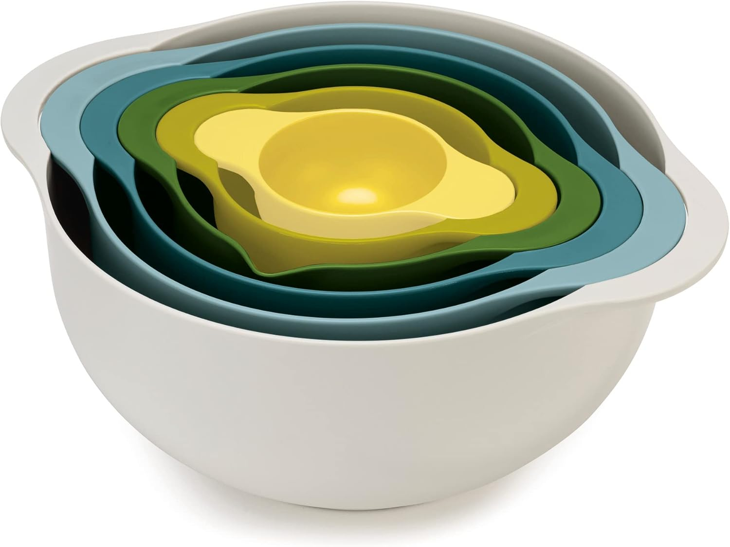 Joseph Joseph Duo 6-piece Nesting Mixing Bowl and Food Preparation Set