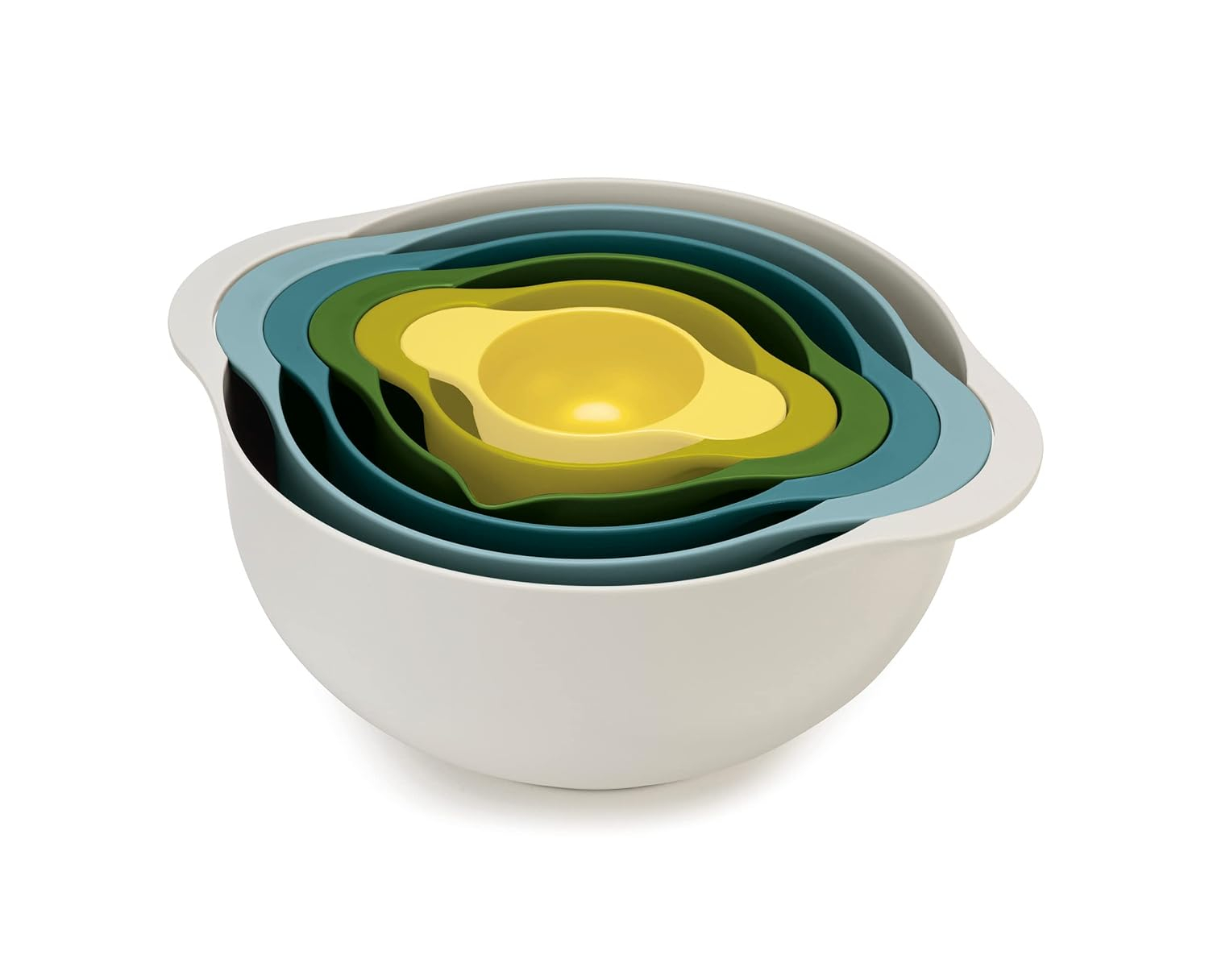 Joseph Joseph Duo 6-piece Nesting Mixing Bowl and Food Preparation Set
