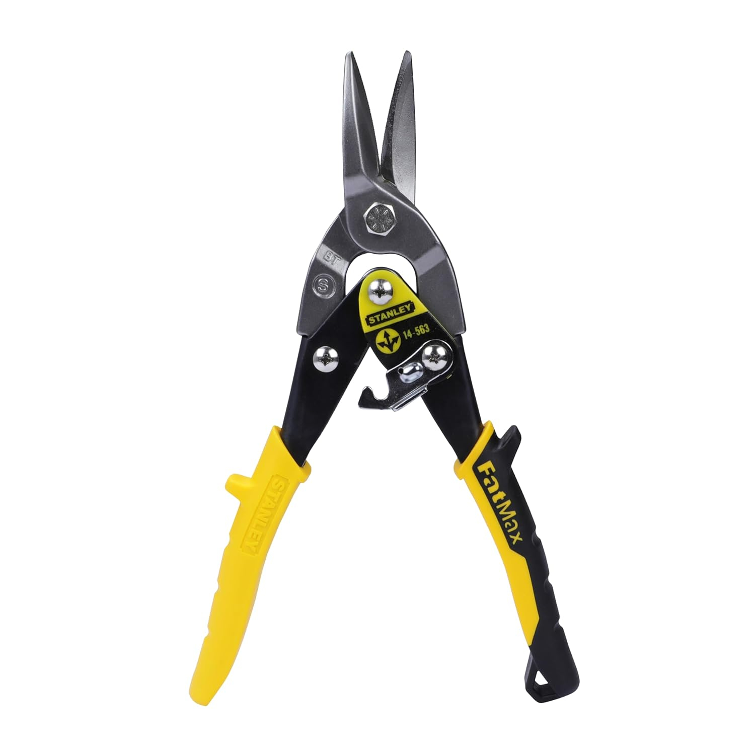 STANLEY - Yellow Aviation Snips Straight Cut 250mm (10in)
