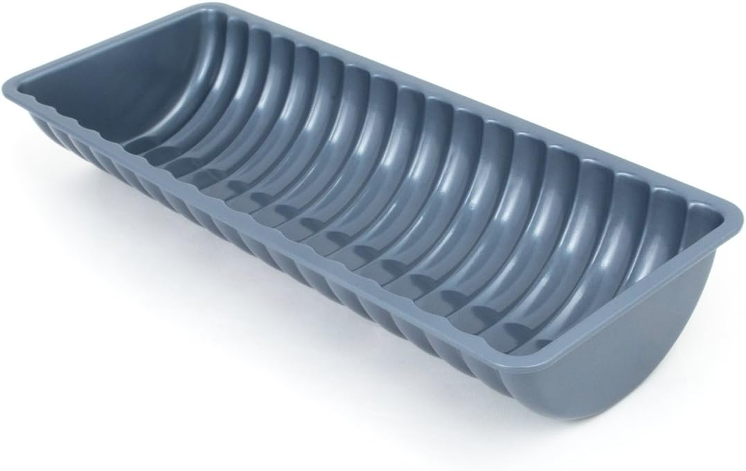 Fox Run Non-Stick Carbon Steel Rehrucken/Almond Cake Loaf Pan, 4.75" x 12.25" x 2"