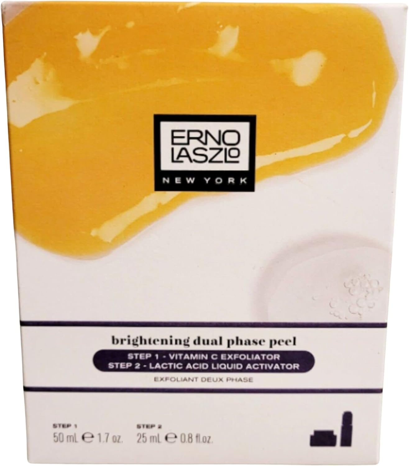 Erno Laszlo - Brightening Dual Phase Peel (Step 1 50ml/1.7oz + Step 2 25ml/0.8oz)(2phases)