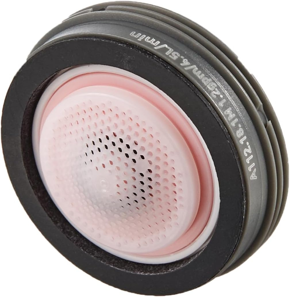 Polished Chrome 1.2 GPM Water-Saving Faucet Aerator