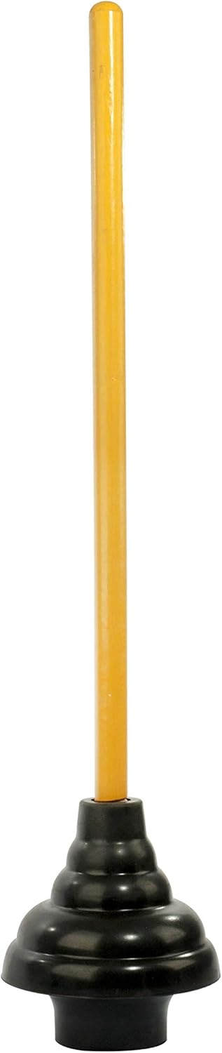 LDR 512 3410 Power Deluxe Toilet Plungers, 1 Count (Pack of 1), Black