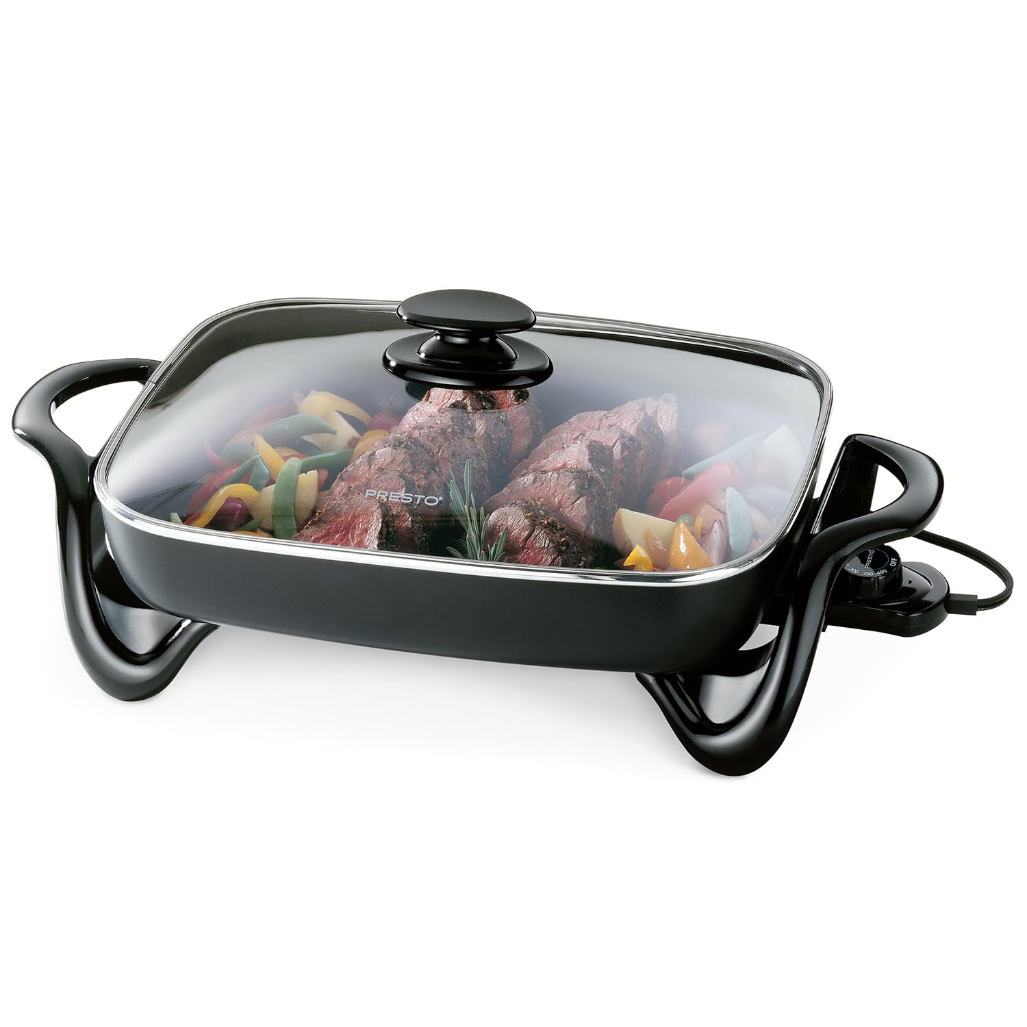 National Presto Industries  16 in. Electric Skillet with Glass Cover
