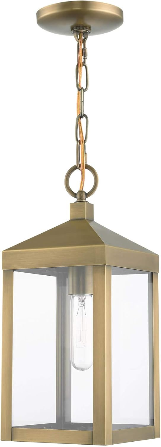 Livex Lighting Nyack 1 - Light Pendant in  Black