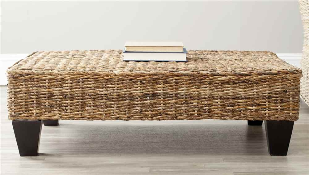Safavieh Home Collection Leary Wicker Bench