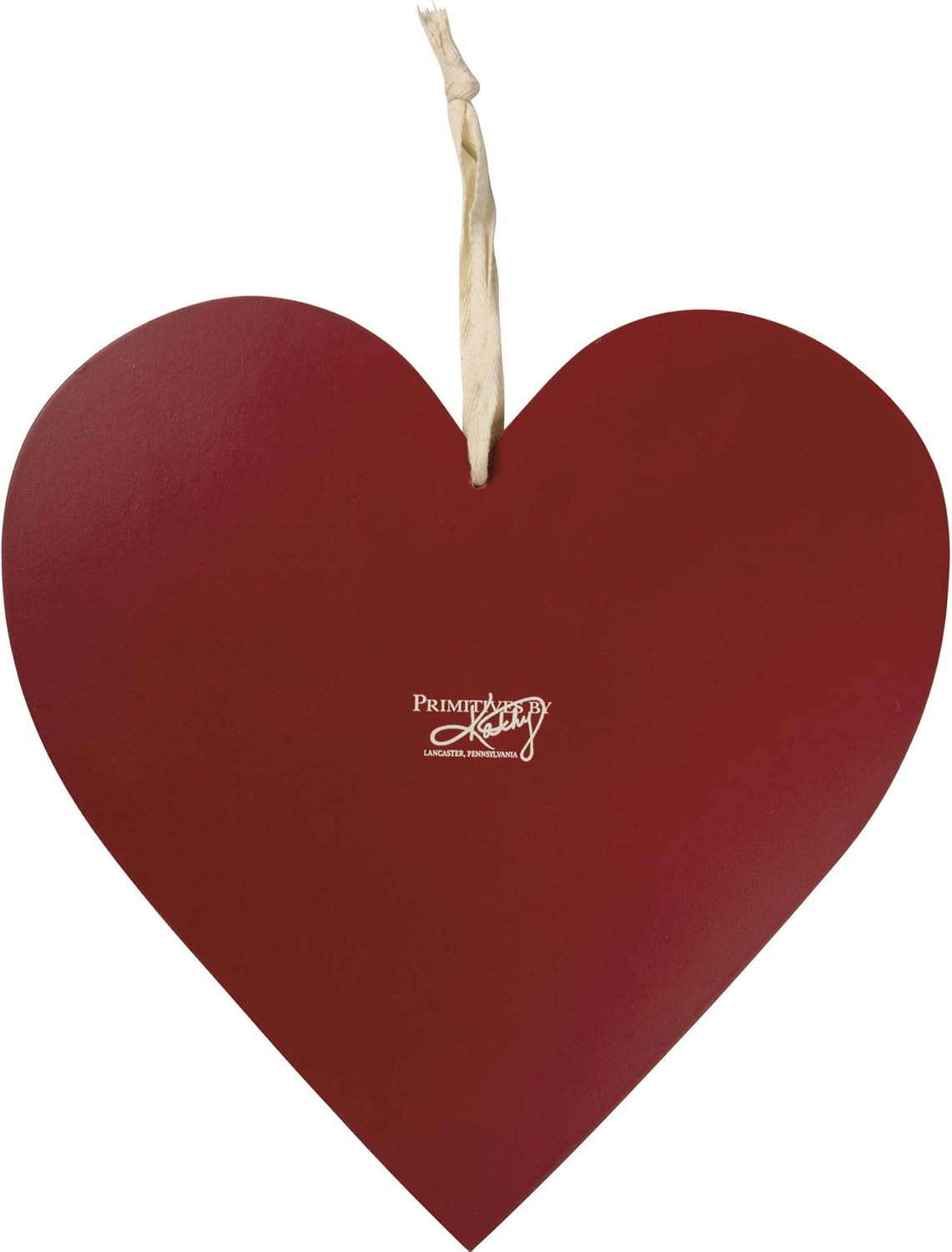Primitives by Kathy 108714 Love Lives Here Wall Decor, 14-inch High, Wood