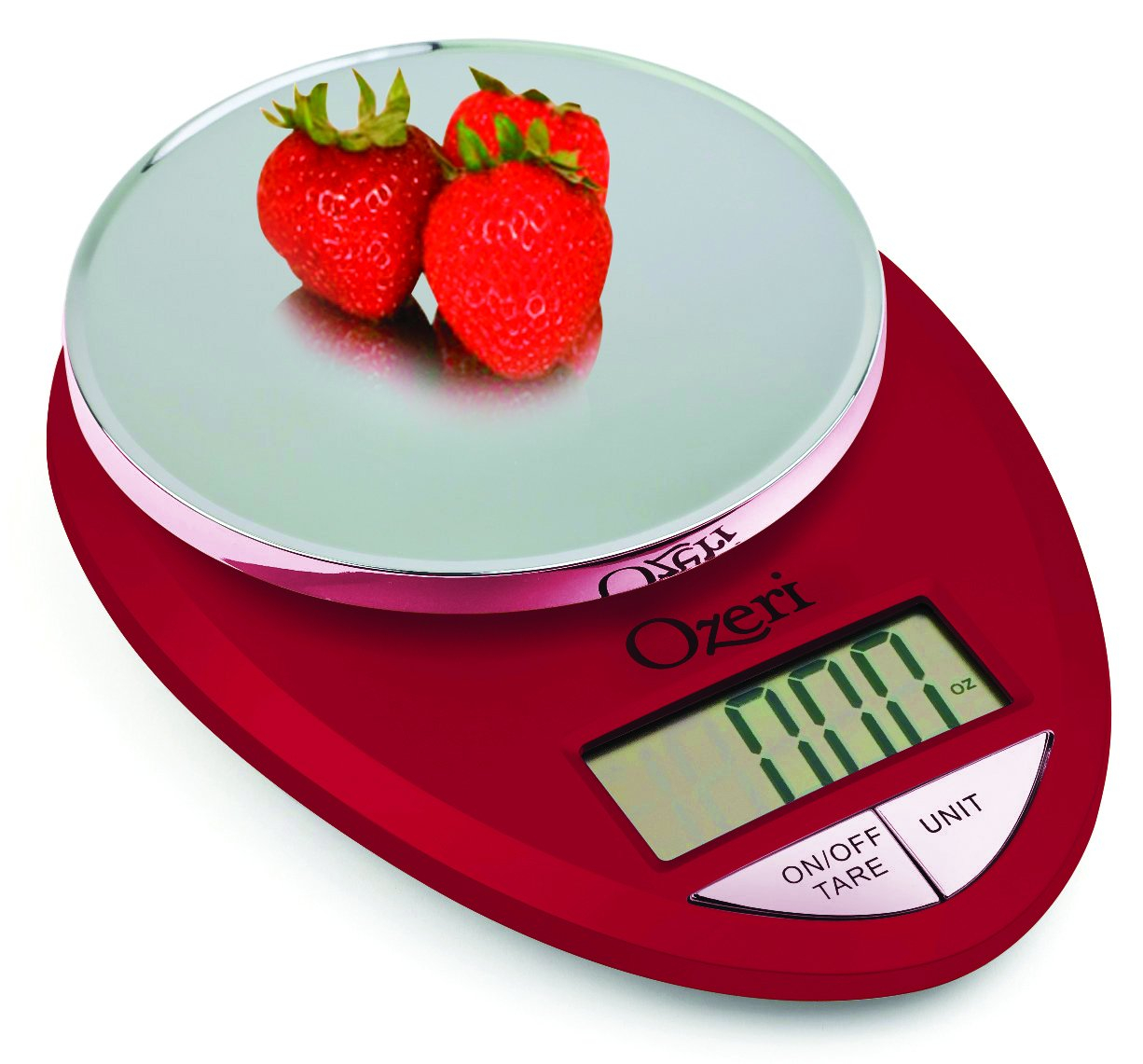 Ozeri Pro Digital Kitchen Food Scale, 0.05 oz to 12 lbs (1 gram to 5.4 kg)