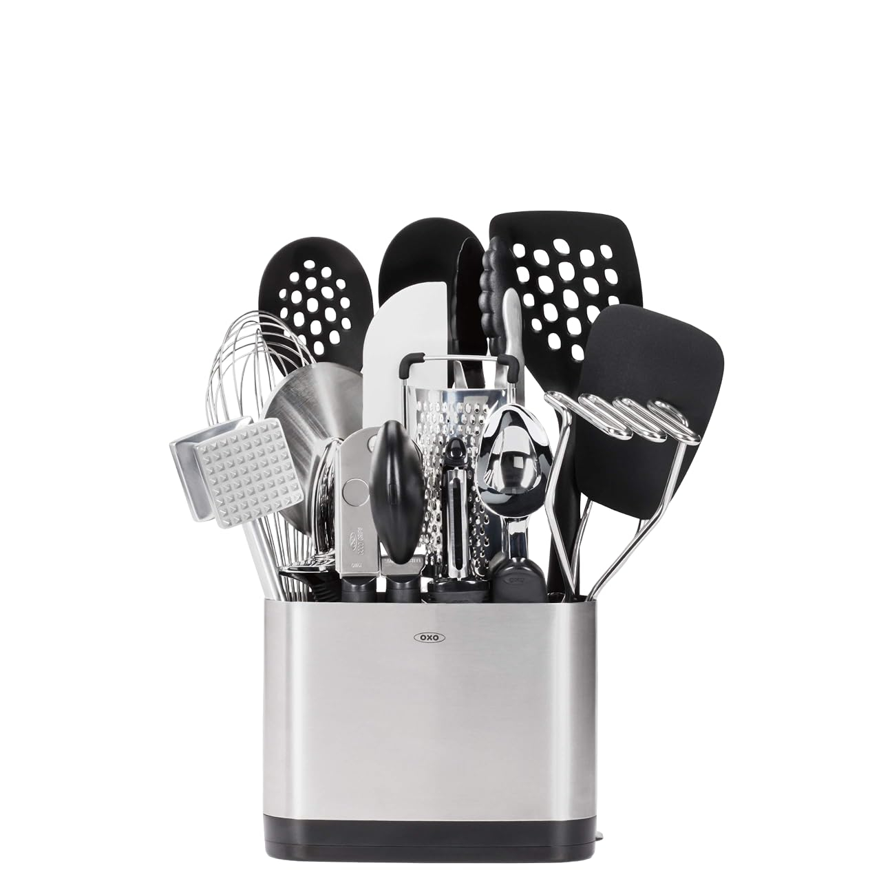 OXO Good Grips 15-Piece Everyday Kitchen Utensil Set  Silver