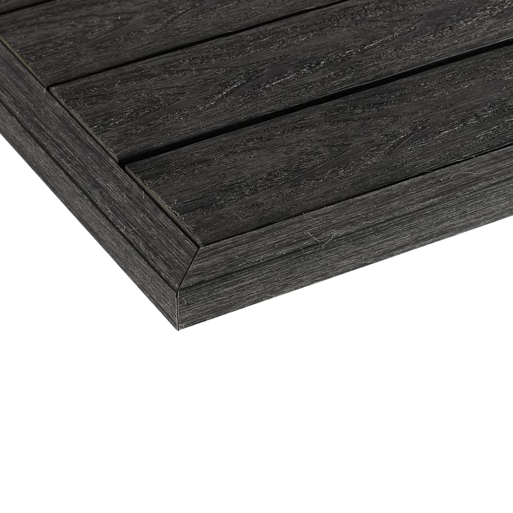 13" x 1" Composite Interlocking Outward Corner Deck Trim