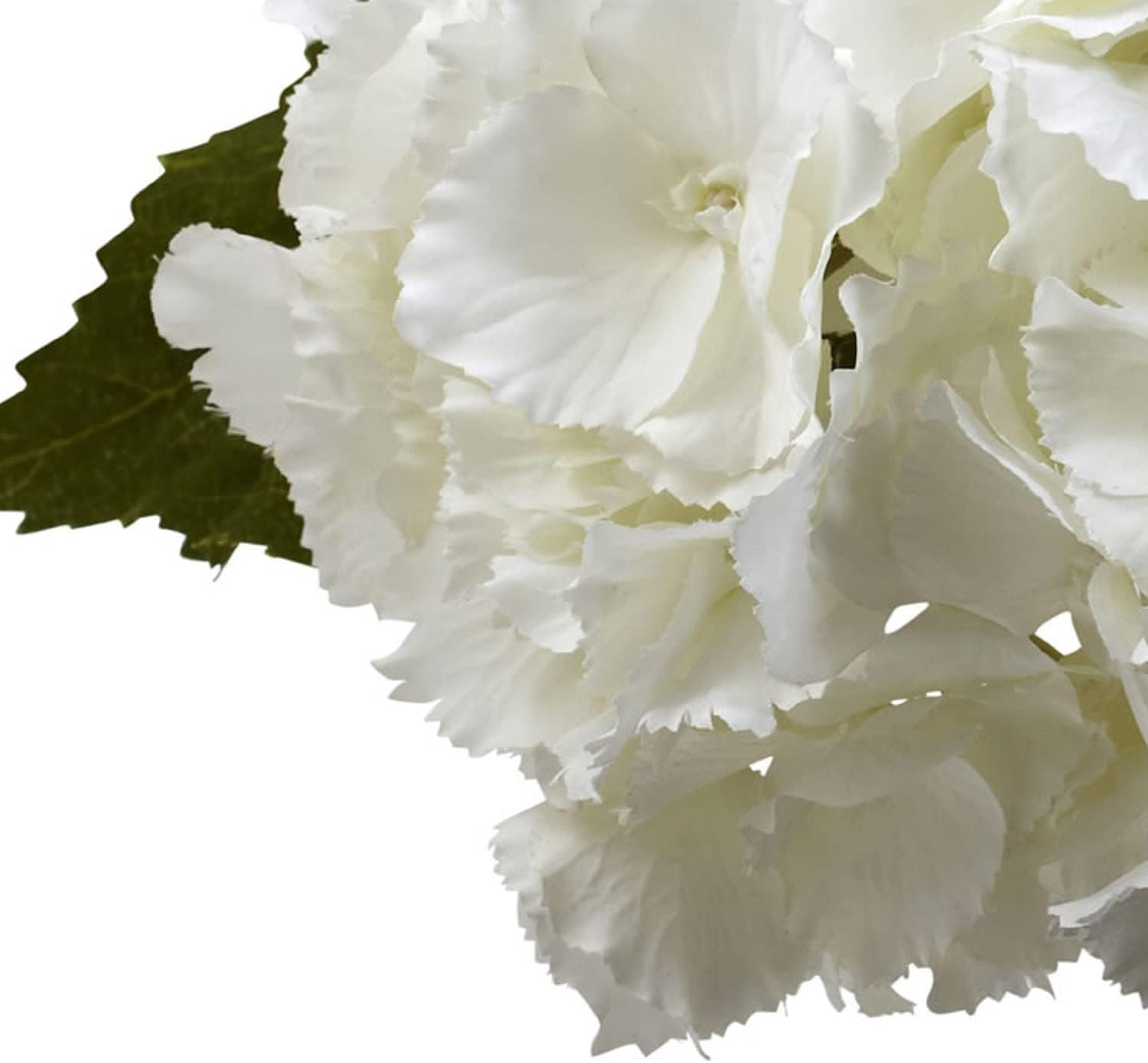 Nearly Natural Blooming Hydrangea with Vase Arrangement