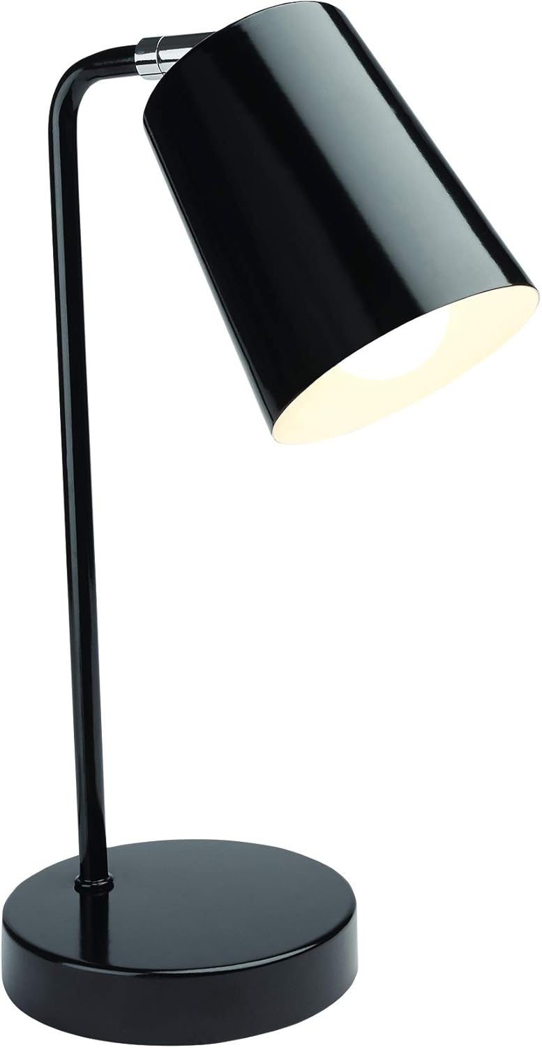 White Adjustable Metal LED Desk Lamp with Touch Switch