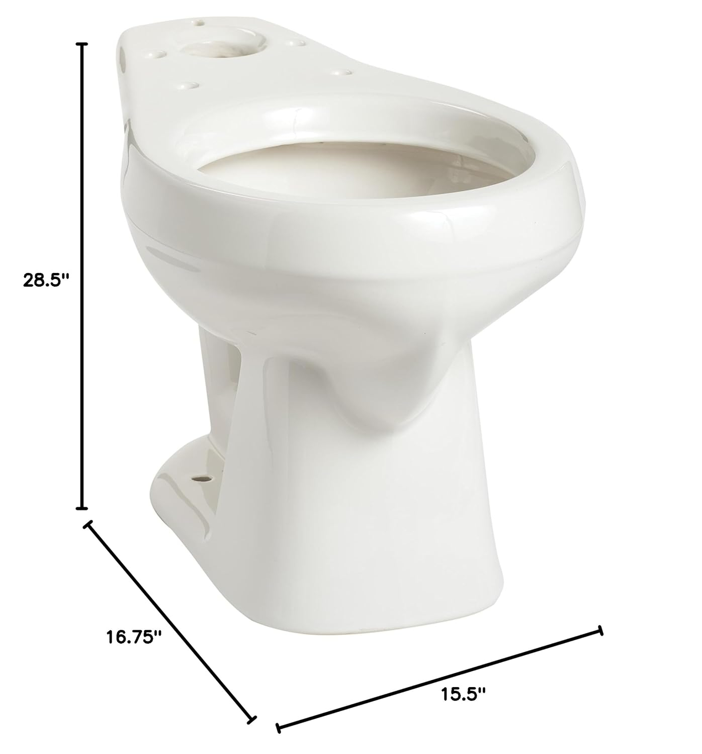 Alto Round Toilet Bowl