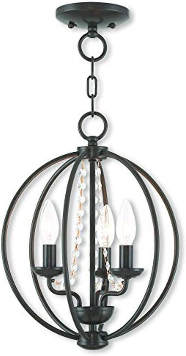 Livex Lighting Arabella 3 - Light Chandelier in  English Bronze