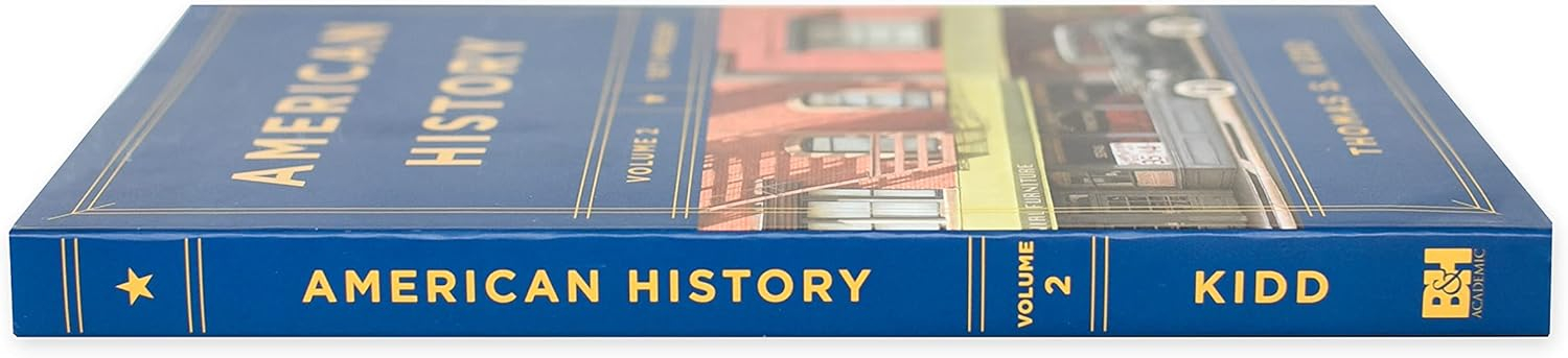 American History, Volume 2 - by  Thomas S Kidd (Paperback)