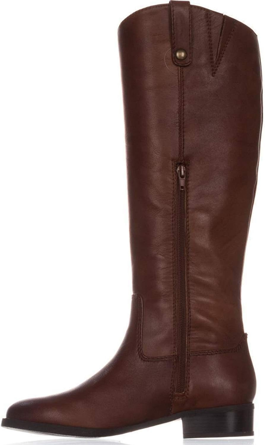 INC Womens Brown Zip-Up Boots 5 M