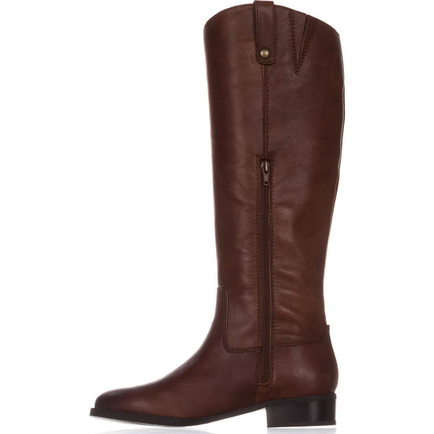 INC Womens Brown Zip-Up Boots 5 M