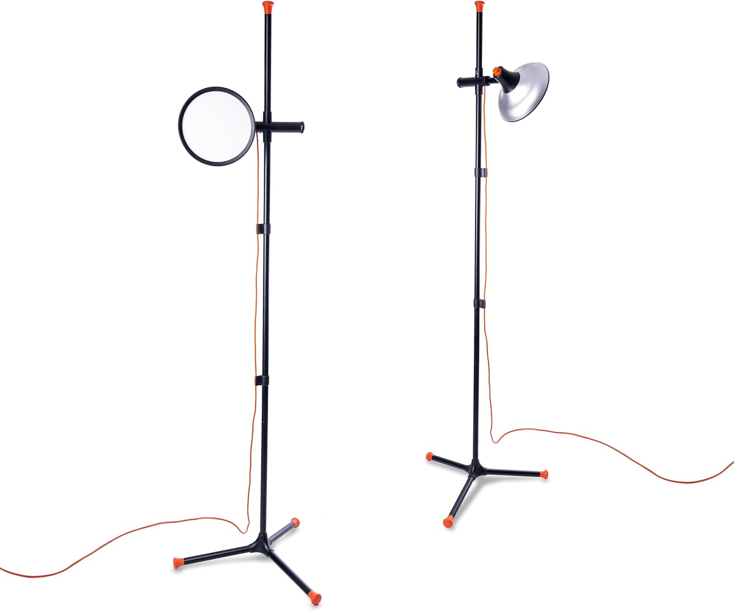 Daylight Artist Studio Lamp 2 with Stand - Chrome and Black