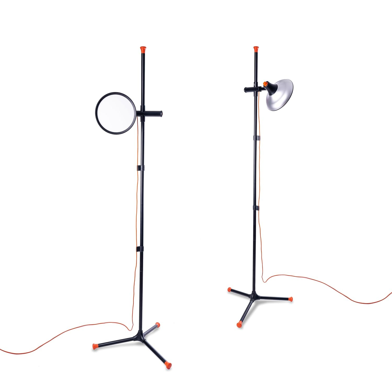 Daylight Artist Studio Lamp 2 with Stand - Chrome and Black