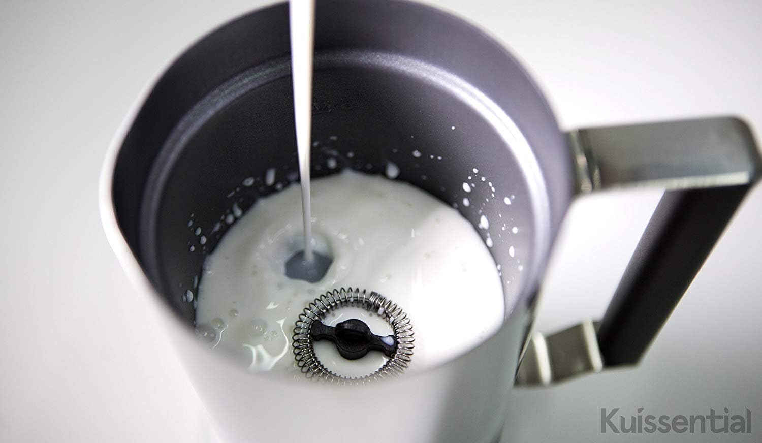 Kuissential Deluxe Automatic Milk Frother and Warmer, (240ml) Cappuccino Maker