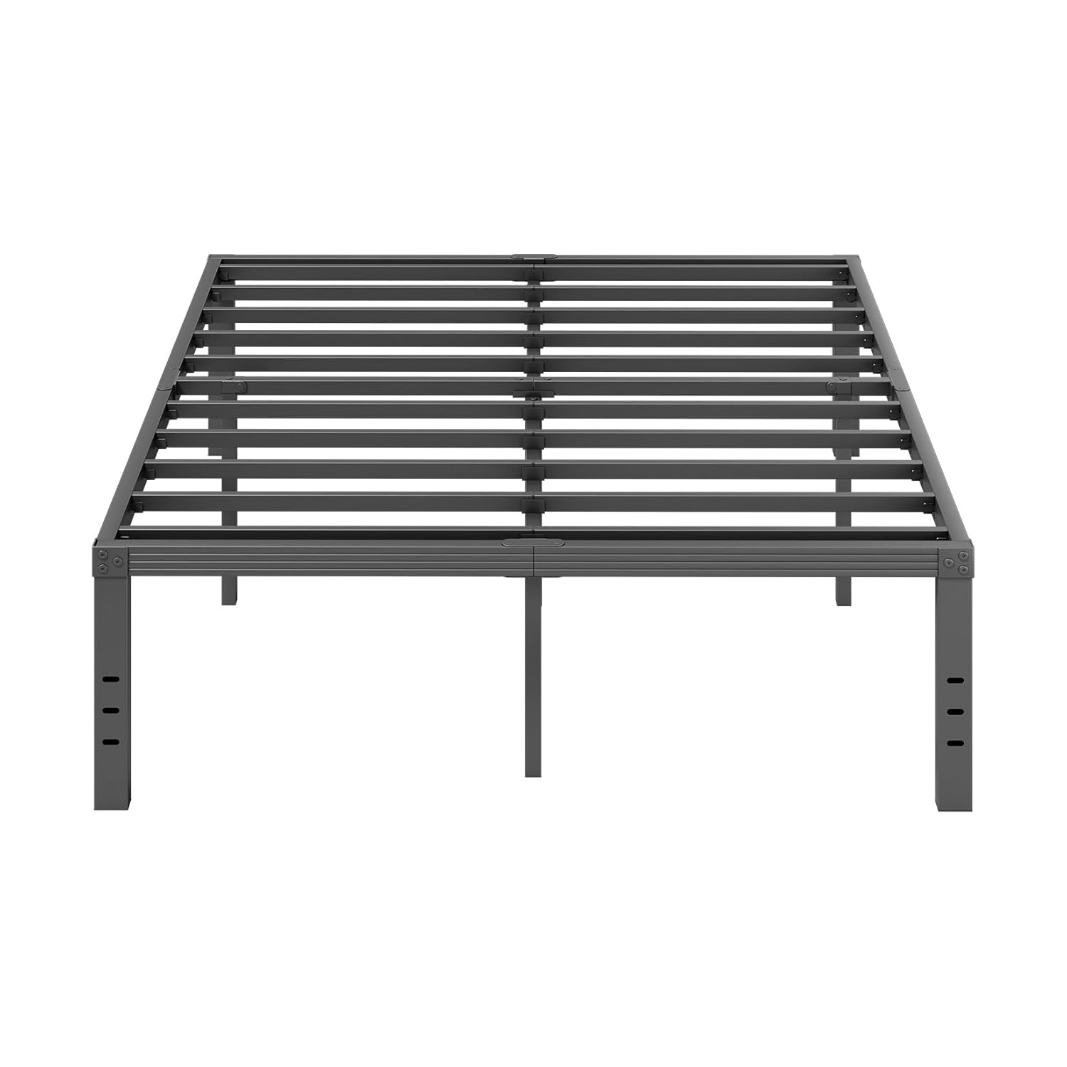 14 inches Queen Bed Frames No Box Spring Needed ,2500 lbs Heavy Duty Metal Platform Bed Frame with Storage Queen Size for Adult Black