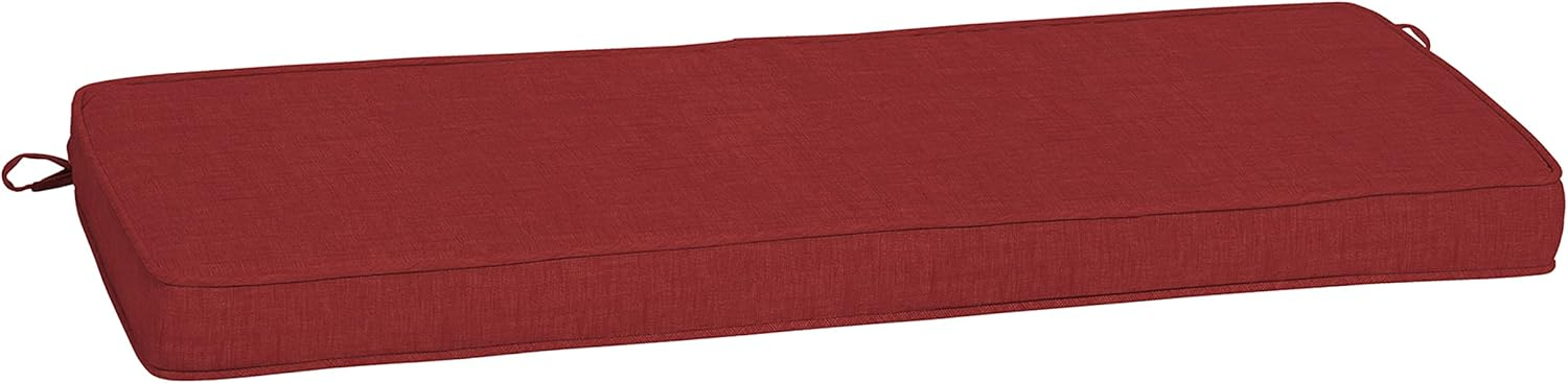 Arden Selections ProFoam Essentials Outdoor Bench Cushion 18 x 46, Ashland Black Jacobean