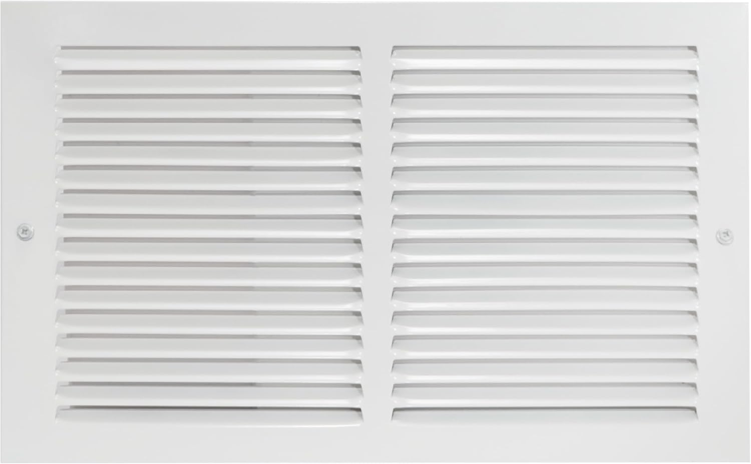 14 in. x 6 in. Steel Return Air Grille, White