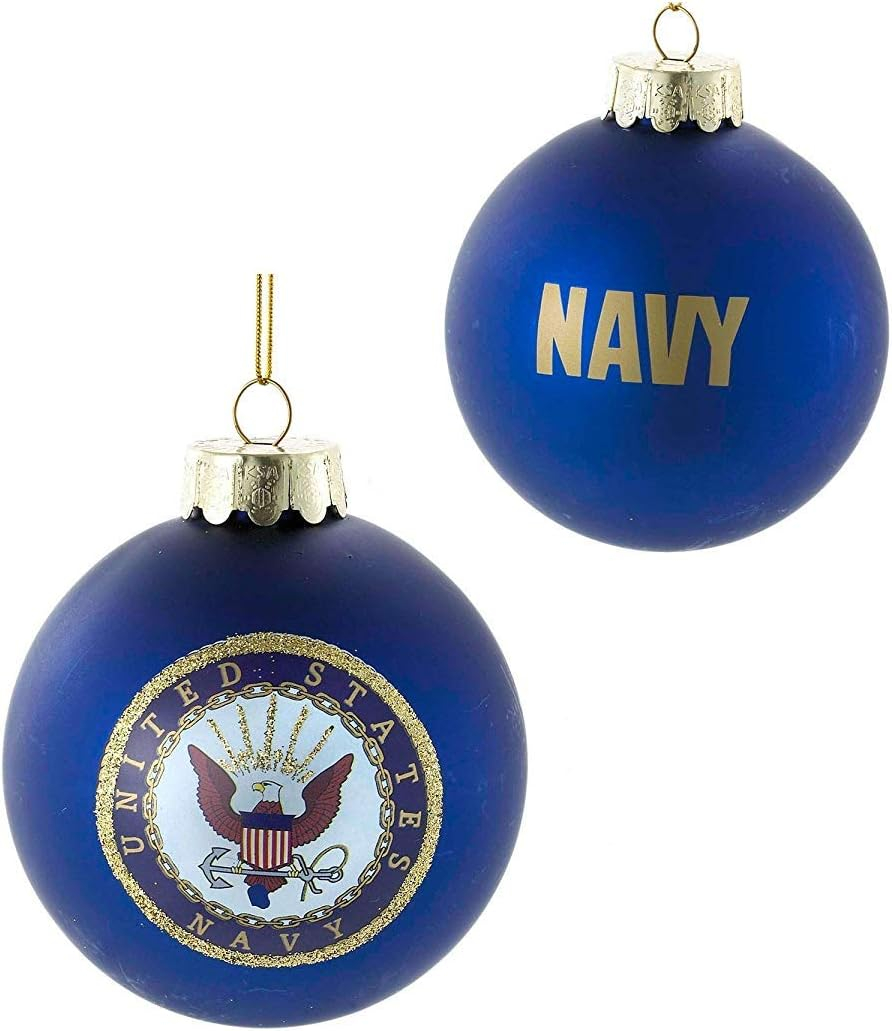Kurt Adler Glass Ball Ornament
