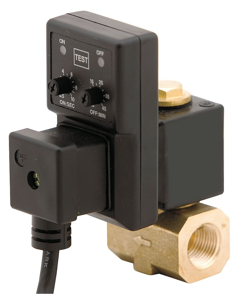 Speedaire Auto Drain Valve,100-120V,1/4 In. 13X524