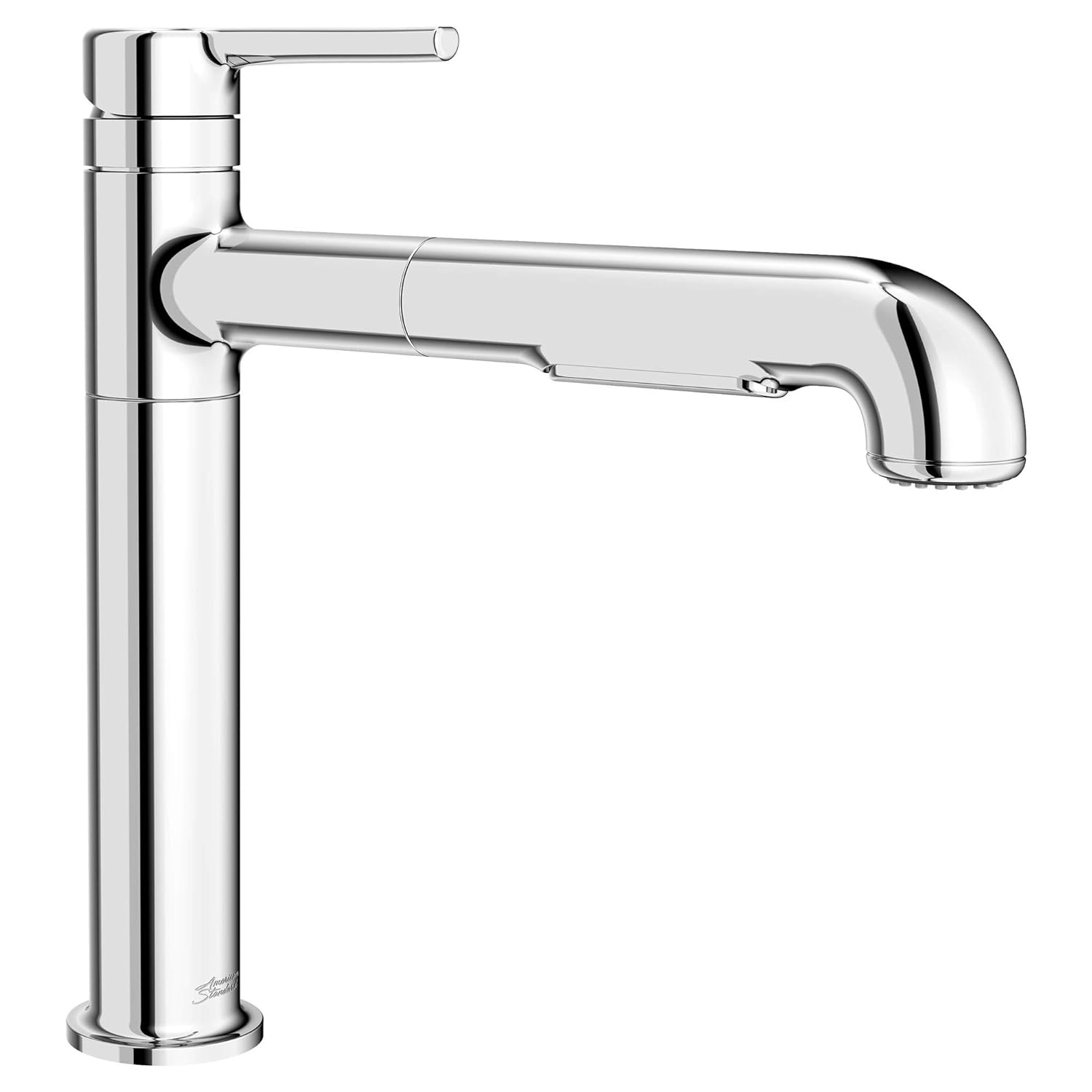 Studio S Single-Handle Pull-Out Sprayer Kitchen Faucet with Dual Spray in Stainless Steel