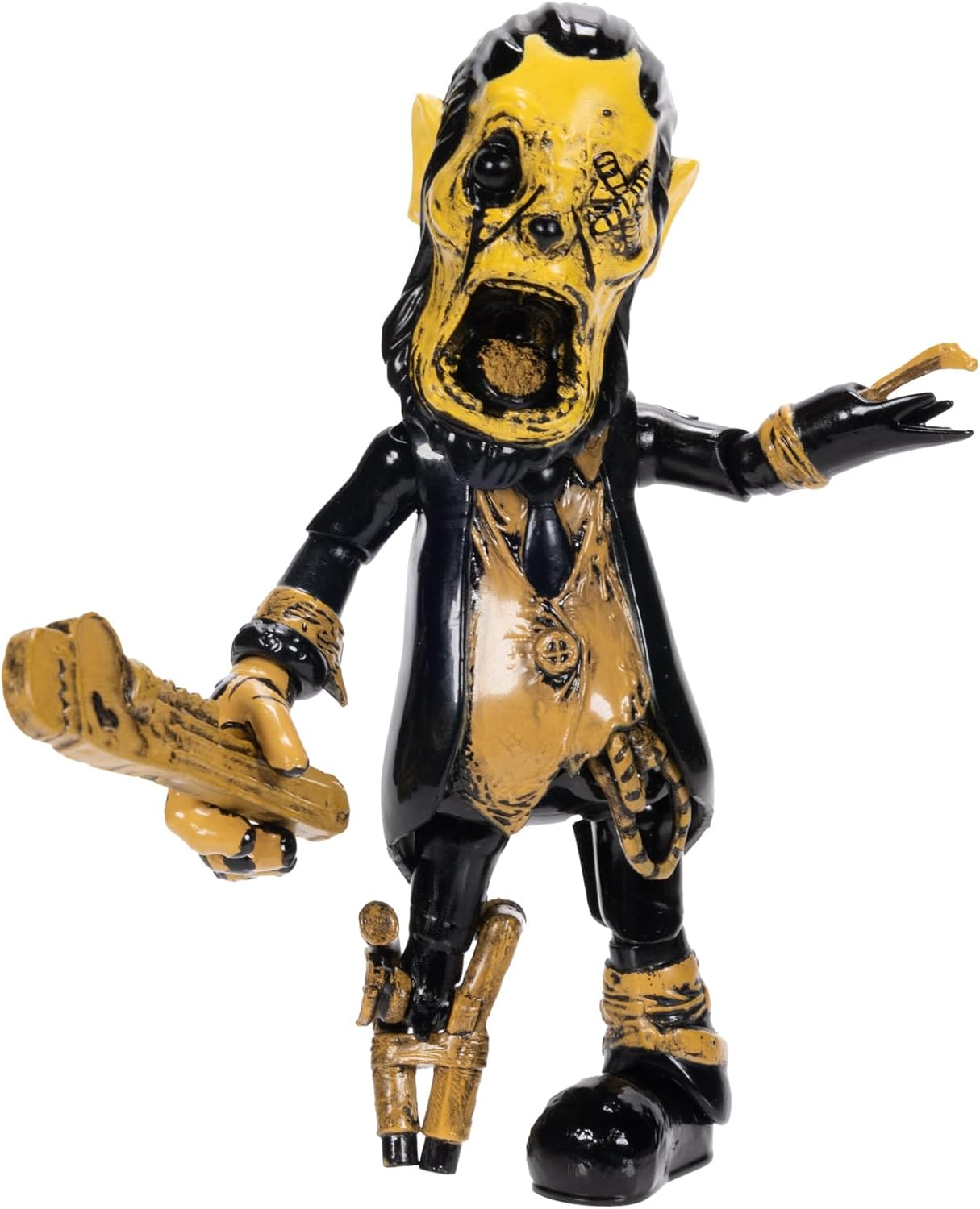 Bendy and the Ink Machine 5 inch Articulated Piper Action Figure with Wrench Accessory for Teen Ages 14+
