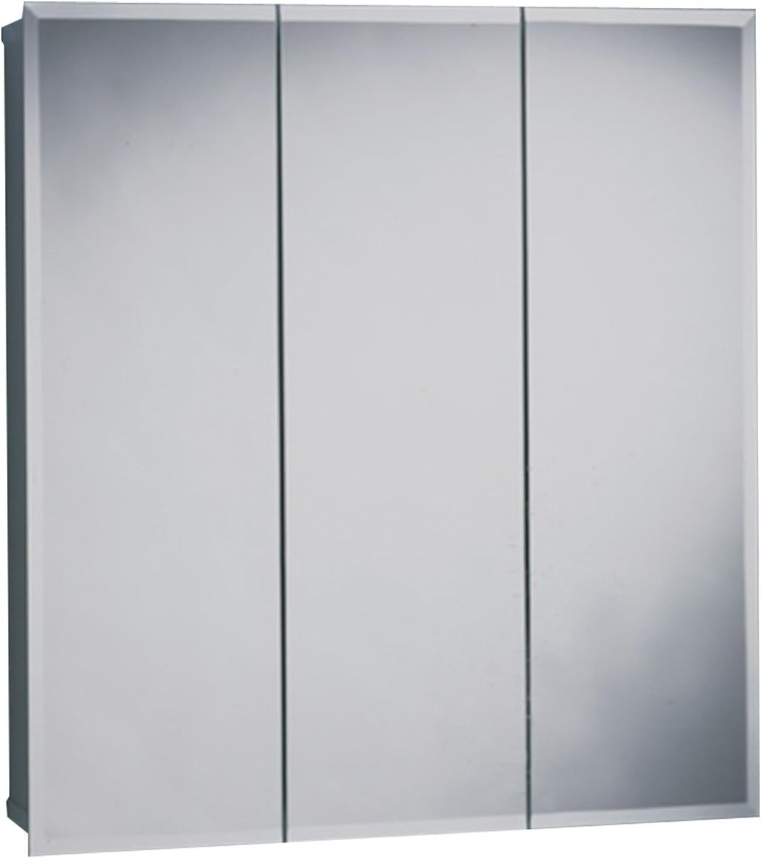 American Pride M Series Beveled Triview Medicine Cabinet, 24 In.