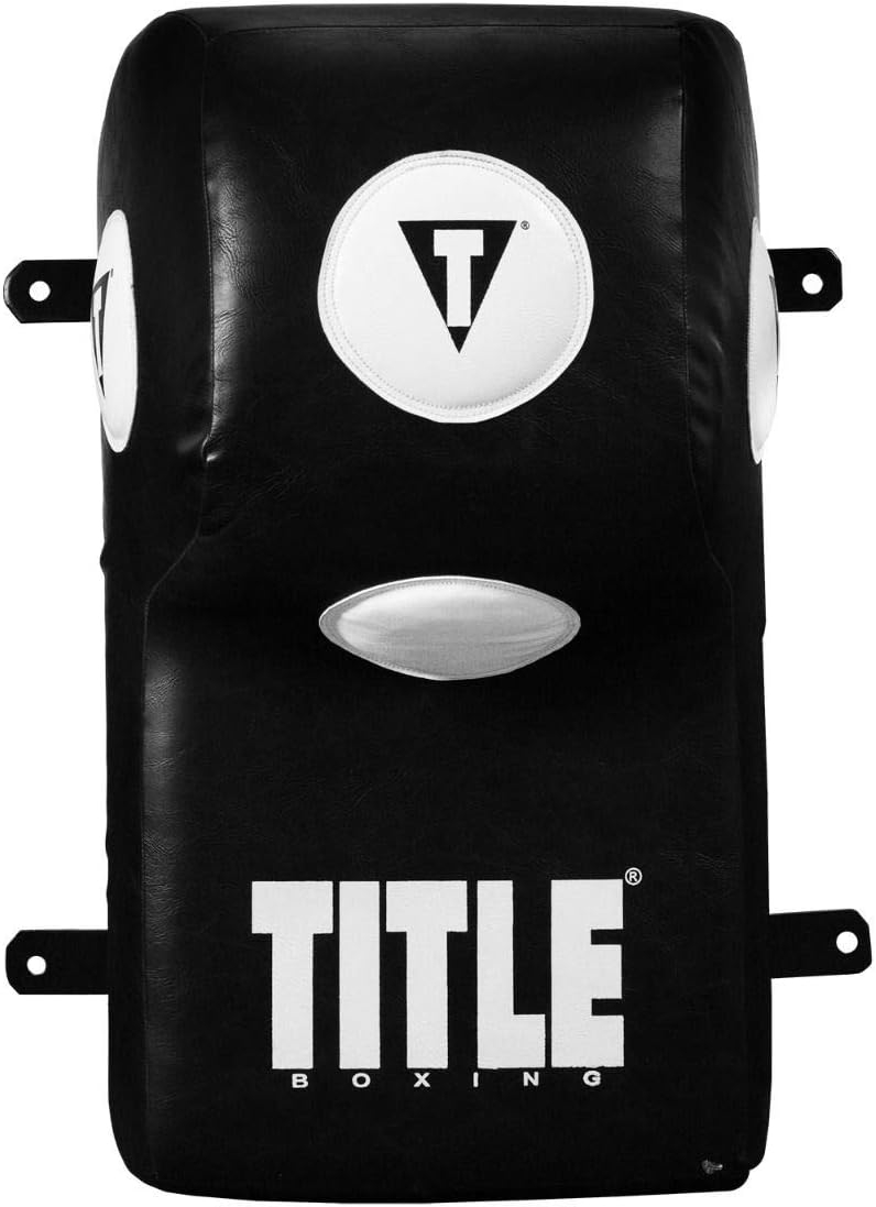 TITLE Boxing Wall Mount Menace Training Bag - Uppercut Bag, Specialty Punching Bag, Angle Punching Bag, Punching Bag, Heavy Bag, Hanging Punching Bag for Adults