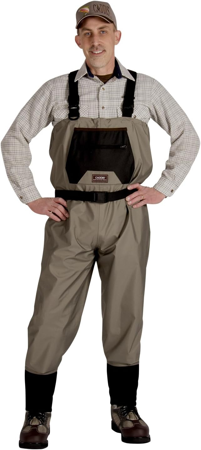 Caddis Men's Breathable Stockingfoot Waders - XXL Stout Tan