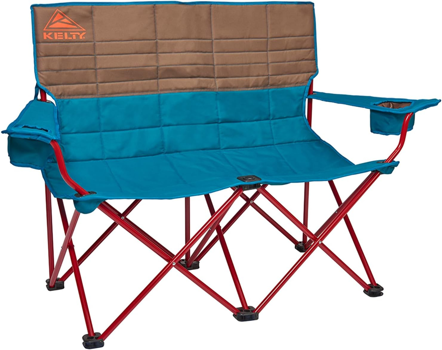 Deep Lake and Fallen Rock Double Outdoor Camping Chair with Arms