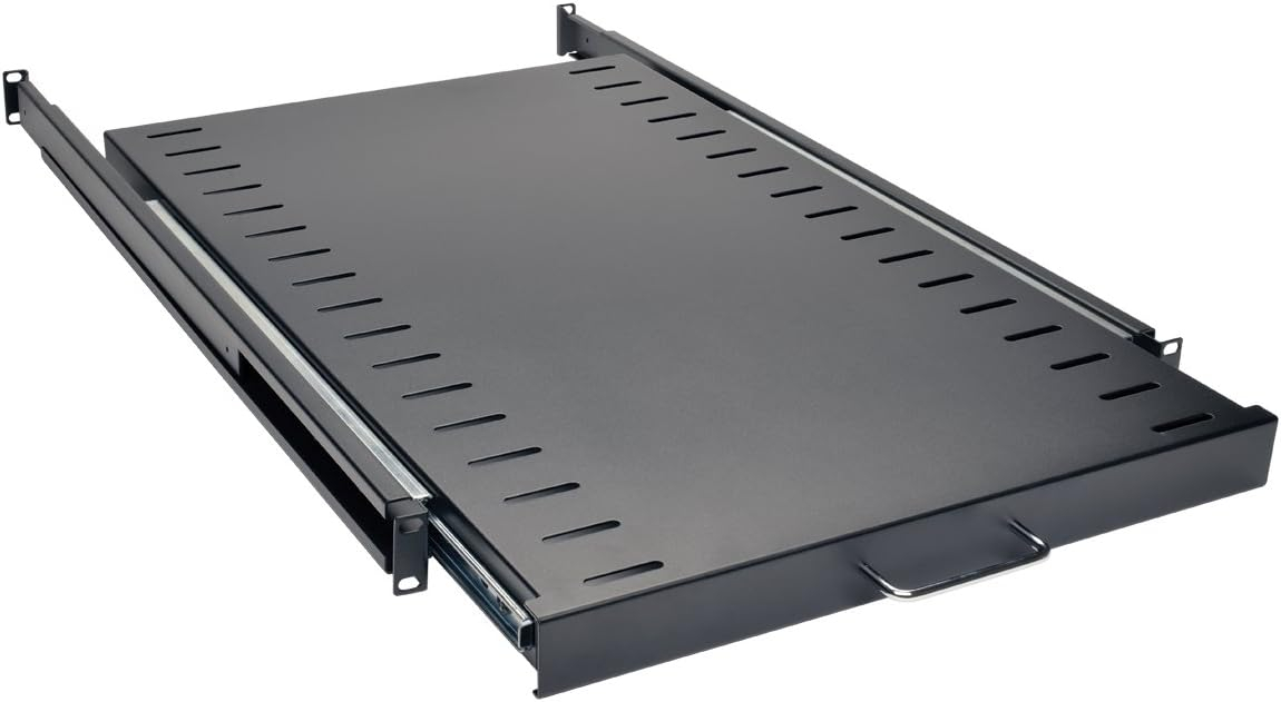 Tripp Lite SmartRack Standard Sliding Shelf 50 lbs Cap 28.3in Deep SRSHELF4PSL