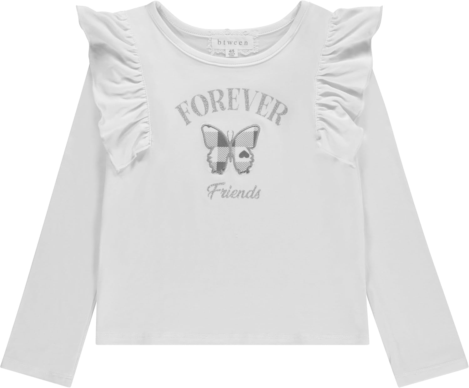 Girls 4-Pack Blue and White Cotton Wardrobe Set