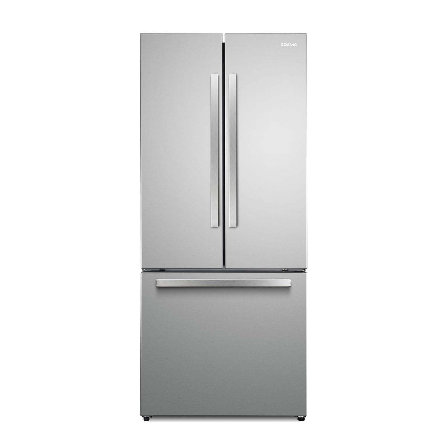 30 in. 17.5 cu. ft. Counter Depth 3-Door French Door Refrigerator with Freezer Drawer in Fingerprint Resistant Stainless Steel