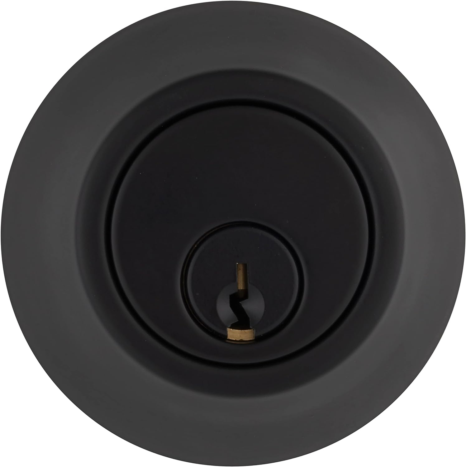 BRINKS Commercial - Single Cylinder Deadbolt Lock, Matte Black Finish - Meets ANSI Grade 1 Standards and has 3-Hour UL Fire Rating