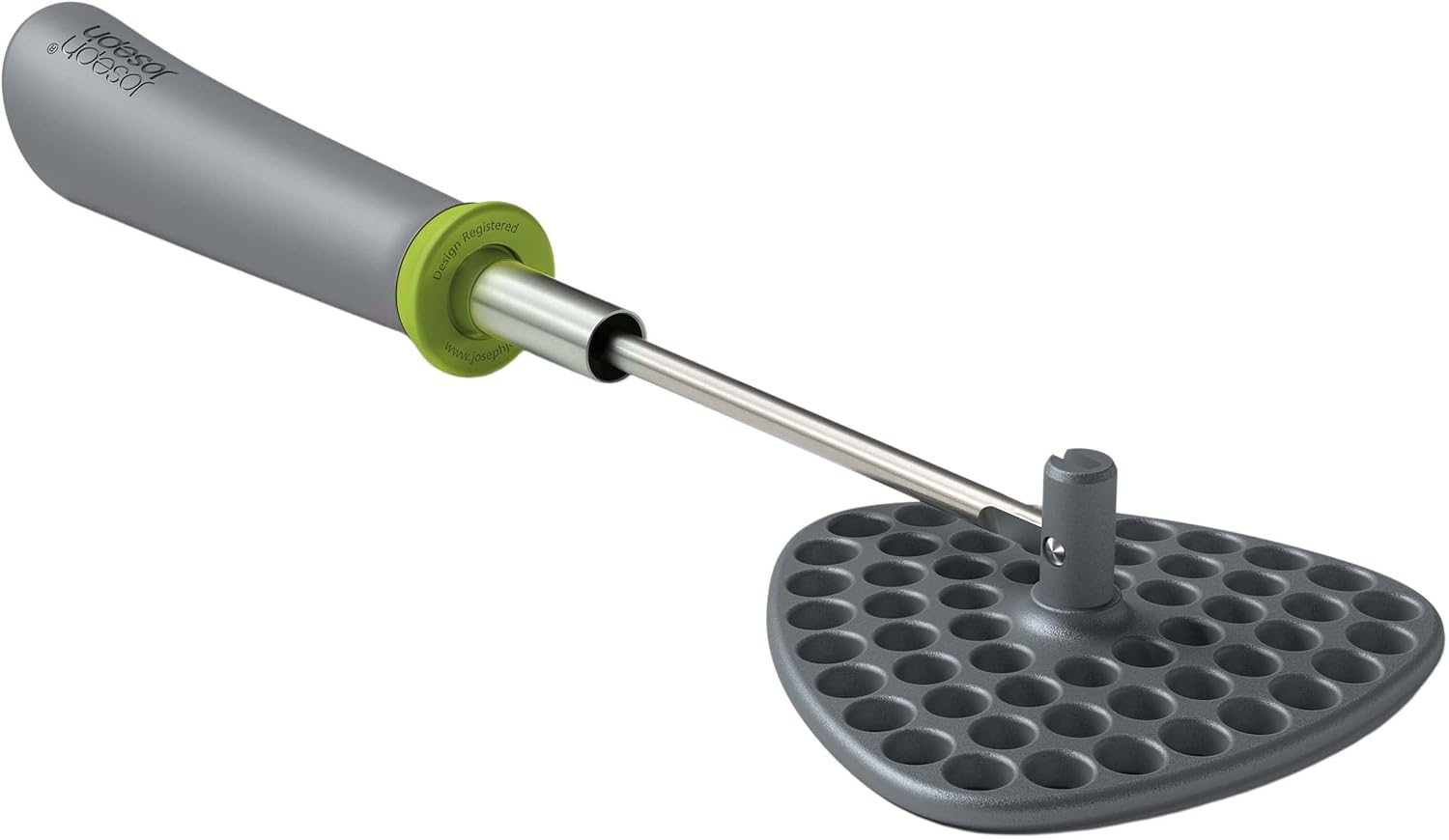 Joseph Joseph Delta Folding Masher - Gray / Green