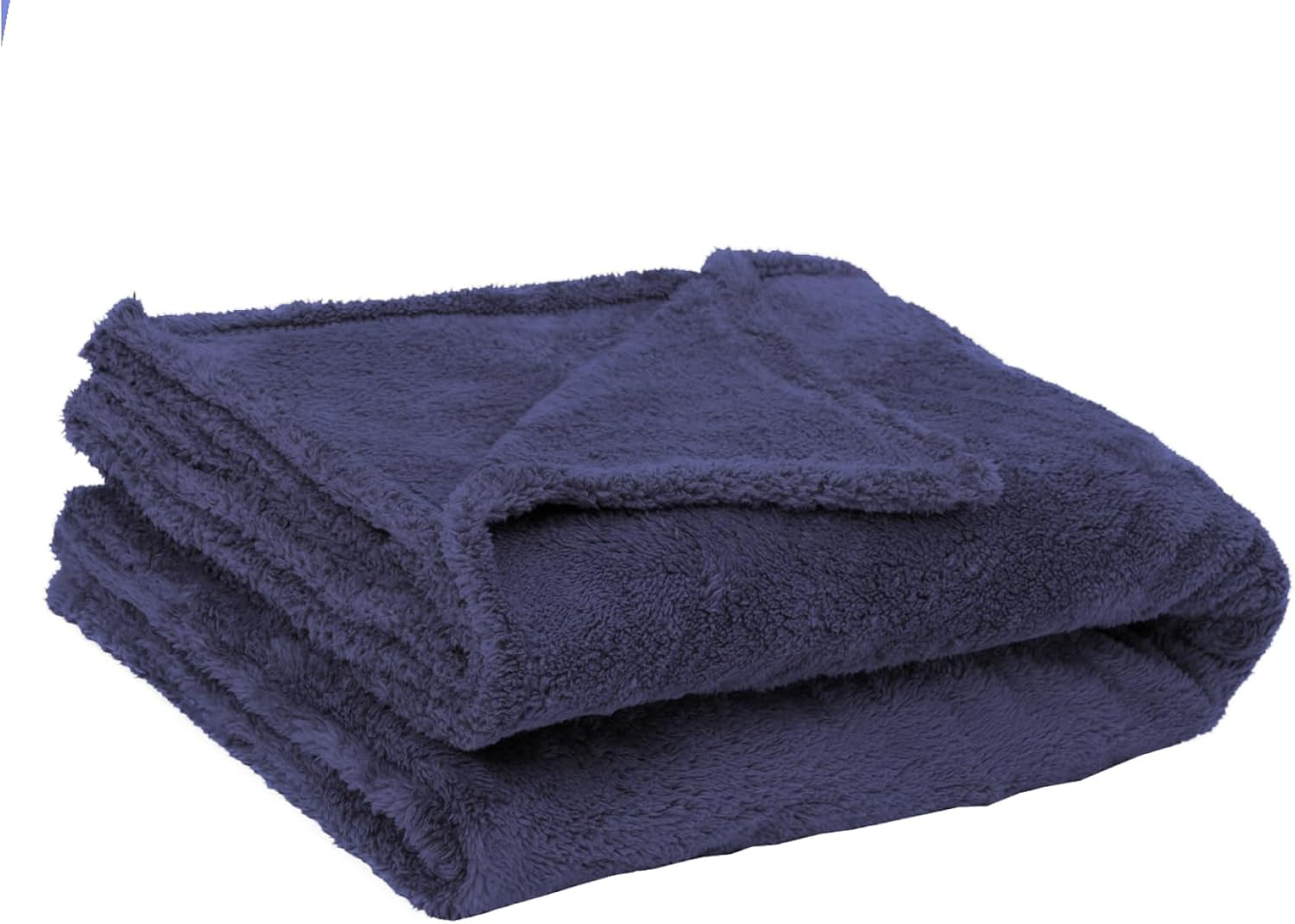 English Home Terracotta Fleece Throw, 51" x 67"