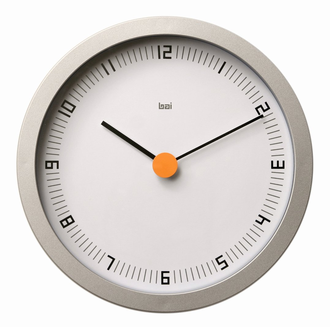 Bai Designer Wall Clock, Dot Zero
