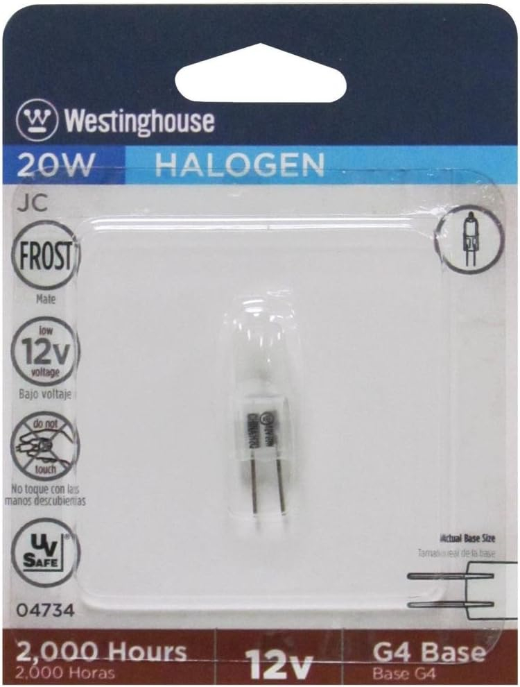 White Frosted Decorative Halogen Bulb for Accent Lighting