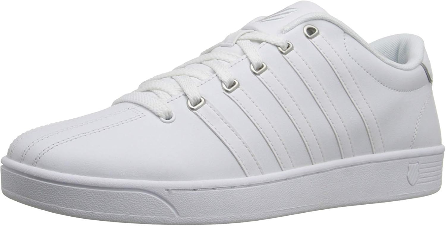 K-Swiss Court Pro II CMF Men’s Sneakers, Classic Leather Court Style with Cushioning Comfort