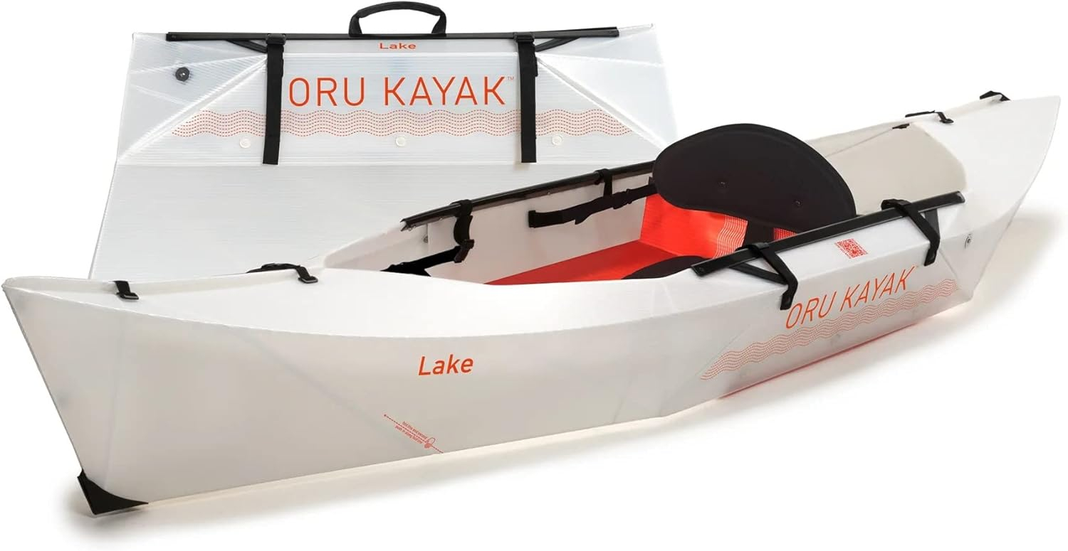 Oru Kayak Foldable Kayak Lake Sport | Lightweight, Portable & Stable - Lake and River Kayaks - Beginner to Intermediate