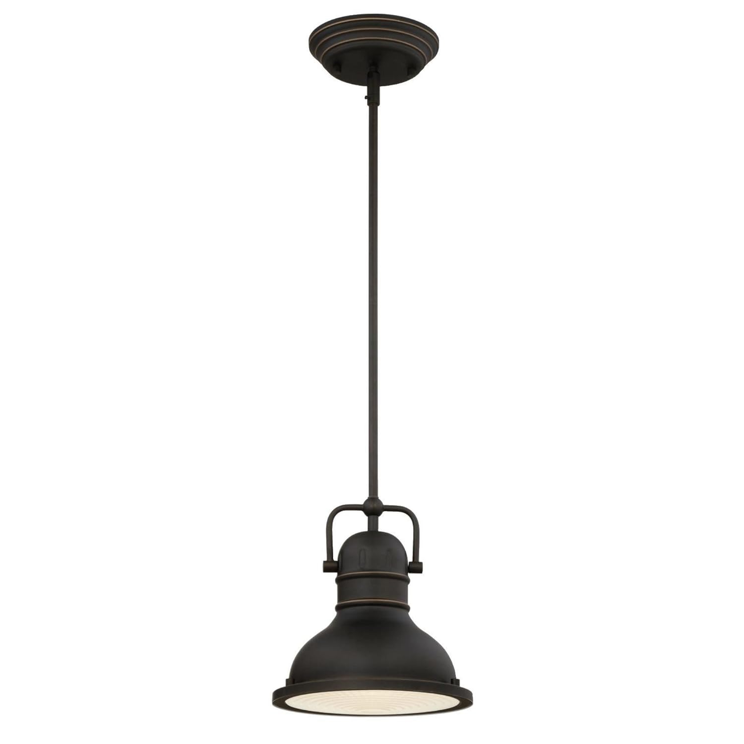 Westinghouse Lighting 63087A Boswell One - Light LED Mini Pendant, Oil Rubbed Bronze