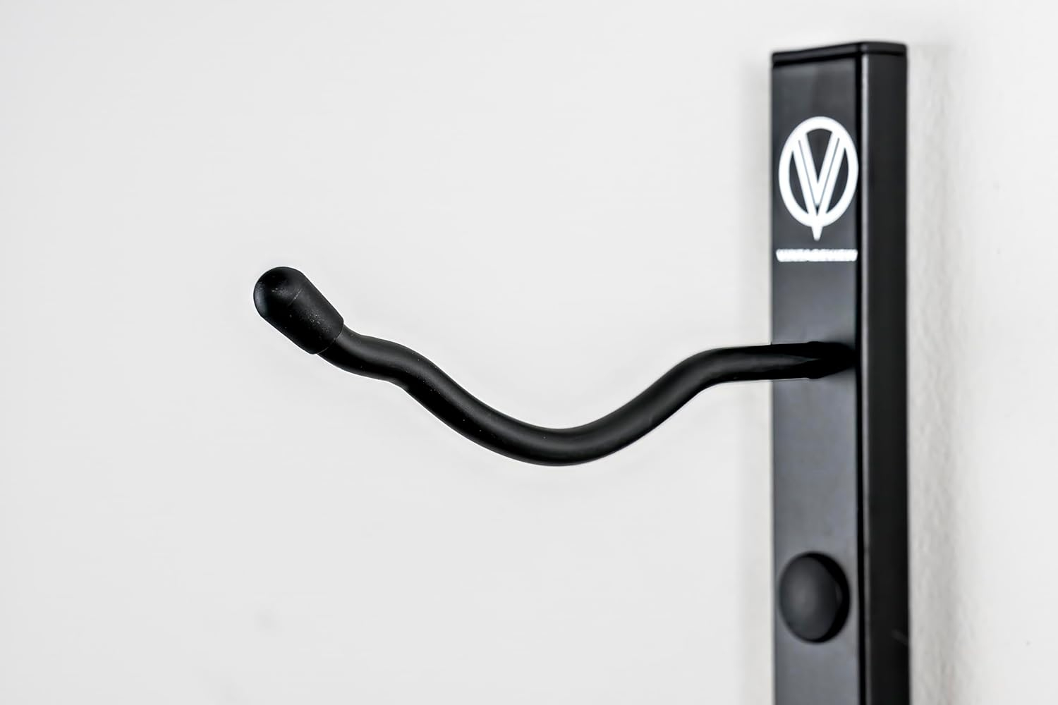 Matte Black Metal Wall Mounted 9-Bottle Wine Rack