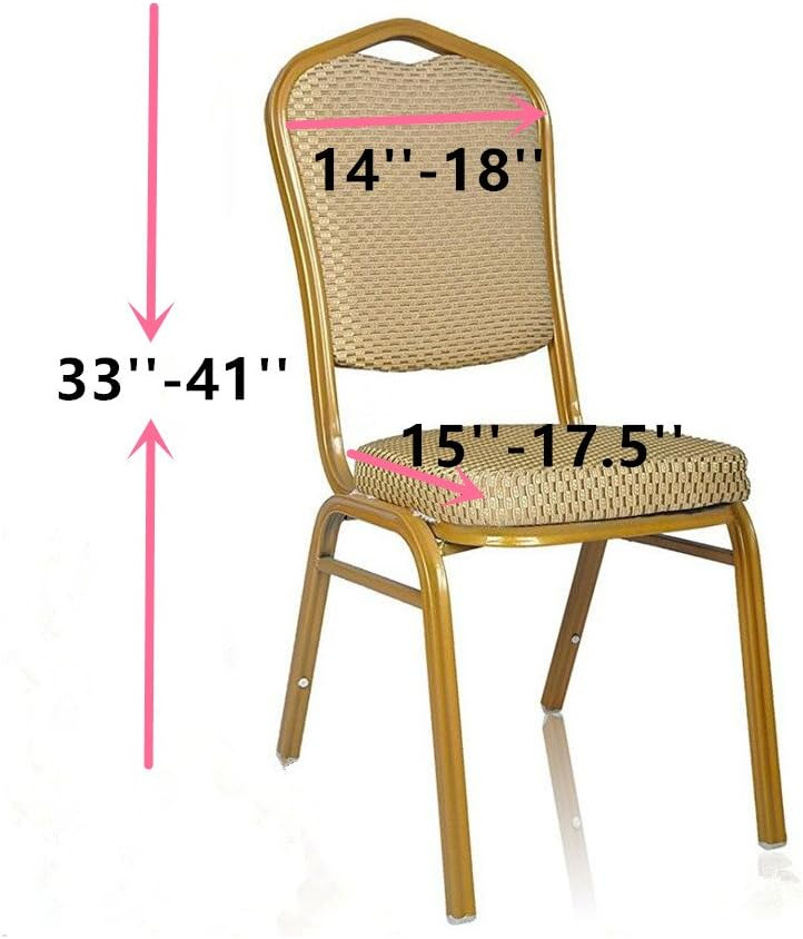 Chair Covers Pure Color Modern Minimalist Style Stretch Slipcover Wedding Banquet Party Decoration